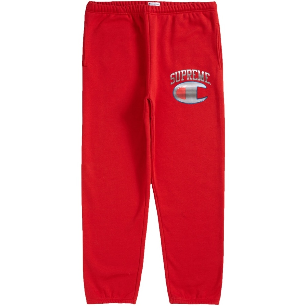 Supreme Champion Chrome Sweatpant (Red) S